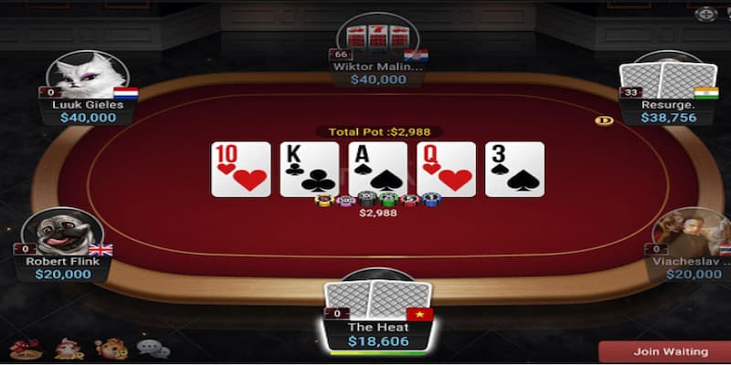 Cách tính điểm poker trong từng vòng cược